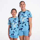 Flight Jersey Fragments - Sky Blue